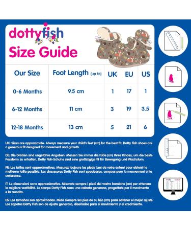 Dotty Fish Baby Booties | Fleece-Lined | Non-Slip Sole | Grey Trains & Cars | 0-6 Months - Buy Online on SooperMarket.com