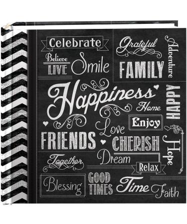Pioneer Photo Albums EV-246CHLK Happiness Photo Album 4 x 6 Inch