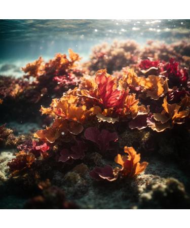 Buy Organic Dulse Flakes | Wild Atlantic Algae | Vegan Umami Seasoning | Pureeraw 25g - International Shipping Available - Buy Online on SooperMarket.com