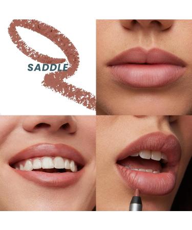 Wonderskin 360 Contour Lip Liner Pencil - Long Lasting, Waterproof & Nourishing Lipliner in Saddle - Buy Online on SooperMarket.com