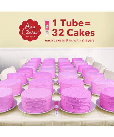 Ann Clark Professional-Grade Food Coloring Gel 6-Pack - Made in USA - Buy Online on SooperMarket.com