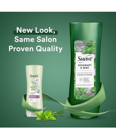Suave Revitalizing Rosemary + Mint Conditioner - Paraben Free 12.6 oz | Nourish & Refresh Hair - Buy Online on SooperMarket.com