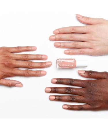 Essie Expressie Quick-Dry Nail Polish - 8-Free Vegan Soft Pink Beige | Crop Top & Roll 0.33 fl oz - International Shipping Available - Buy Online on SooperMarket.com