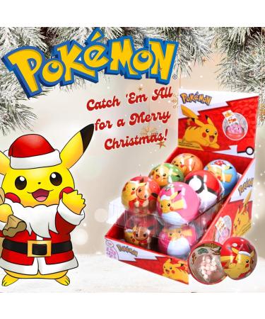 Pokemon Christmas Balls With Candy 60g (Pack of 12) 1 Case - Buy Online on SooperMarket.com