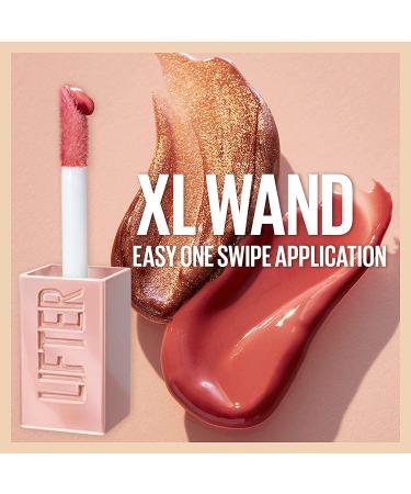 Maybelline Lifter Gloss Hydrating Lip Gloss with Hyaluronic Acid - Petal Warm Pink Neutral 0.18 oz - Buy Online on SooperMarket.com