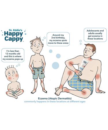 Happy Cappy Daily Shampoo & Body Wash for Children - Soothes Dry, Itchy, Sensitive Skin | Dermatologist Tested | Fragrance & Dye Free - 8 oz - Buy Online on SooperMarket.com