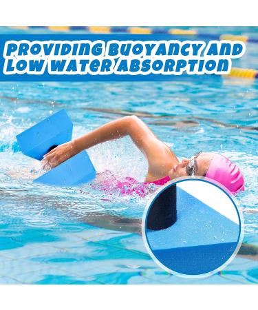 4 Pcs Triangular Aquatic Exercise Dumbbells Set - Blue EVA Foam Water Weights for Pool Exercise - Resistant Water Aerobics Equipment - Buy Online on SooperMarket.com