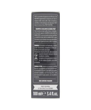 Buy Prep Beard Shampoo & Conditioner with Panthenol for Men - 3.4 Oz - Best International Shipping - Buy Online on SooperMarket.com