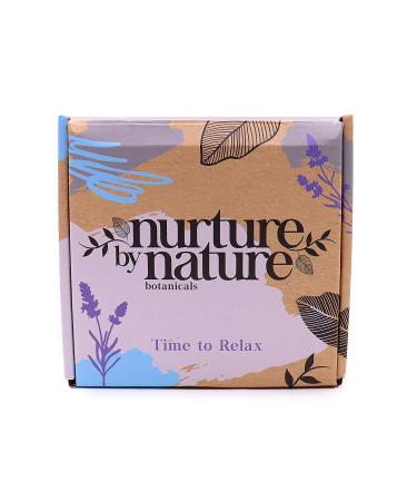 Nurture By Nature Relax & Calm Pamper Gift Basket for Women | Lavender Essential Oils, Bath Salts, Soap, Bath Bombs, Candle & More | Perfect Mother's Day Gift - Buy Online on SooperMarket.com