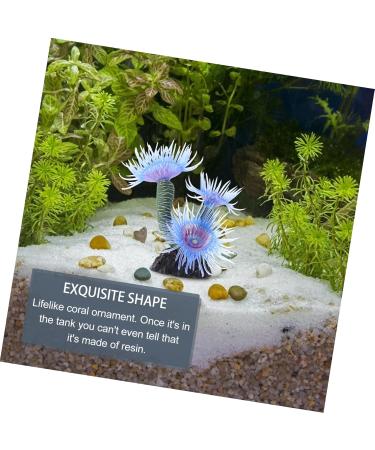 BCOATH 3 Pcs Resin Soft Coral Artificial Plants Resin Coral Underwater Landscaping Decor Imitation Coral 5X8CMx3pcs As Shownx3pcs - Buy Online on SooperMarket.com
