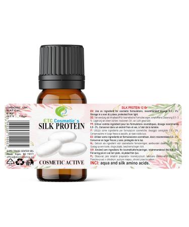 Silk Protein 12g Essential Ingredient for Luxurious Skin & Hair Care Formulations Shop Internationally - Buy Online on SooperMarket.com