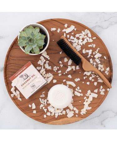 Soapbox Coconut Oil Shampoo Bar 3.1oz - Natural, Eco-Friendly, Moisturizing for Dry Hair | Color Safe, Sulfate/Paraben/Silicone/Cruelty-Free, Vegan - Buy Online on SooperMarket.com