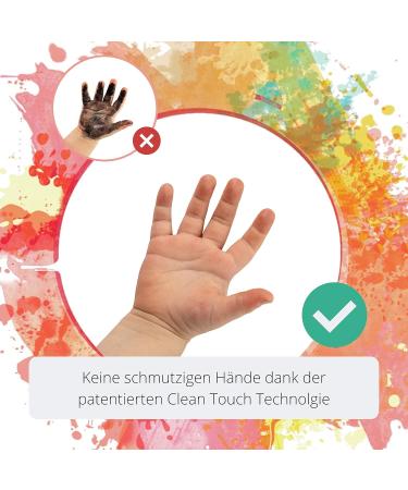 Weltwerk Non-Toxic Stamp Cushions for Handprint & Footprint - Baby Toddler & Pet Paw Print Set (2 Large Blue) - Buy Online on SooperMarket.com