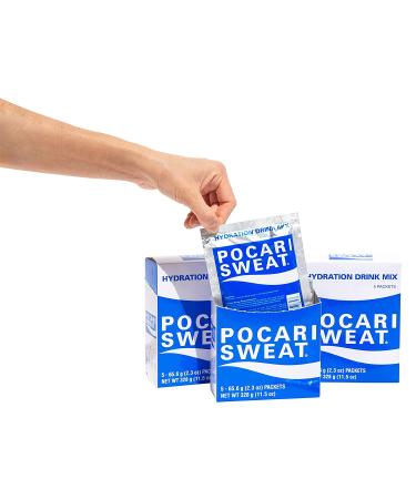 Pocari Sweat Powder 5 Packets - Hydration & Electrolyte Restoration - Japan's Favorite Drink, Now in USA - Buy Online on SooperMarket.com