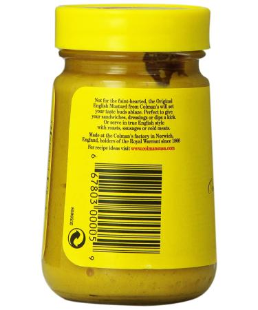 Colman's Mustard Glass Jar Original 28 Ounce - Pack of 8 - Buy Online on SooperMarket.com