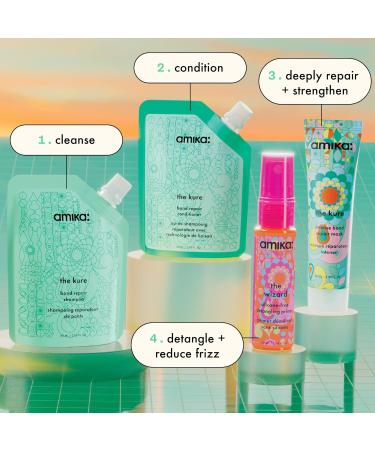 Amika Rescue Team Hair Routine Trial Set | Nourish & Revitalize Your Hair - Shop Now for International Shipping - Buy Online on SooperMarket.com