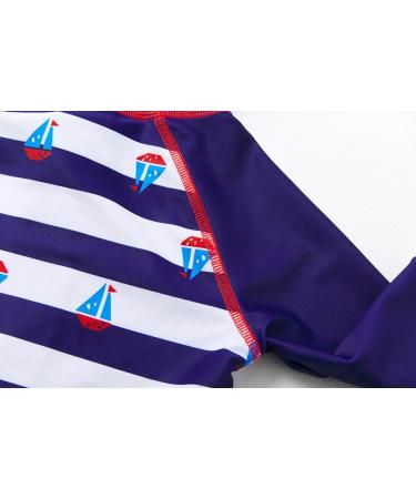 BONVERANO Baby Boys Swimsuit | UPF 50+ Full-Zip Hoodie One Piece Swimwear | 9-12 Months - Buy Online on SooperMarket.com
