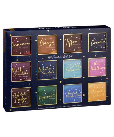 Hot Chocolate Original Flavours Gift Box Selection 12pk Christmas EVE Malt Drink Mix