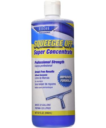 Ettore 30130 Squeegee Off Window Cleaning Soap 32-Ounce - Professional Grade Solution - Buy Online on SooperMarket.com