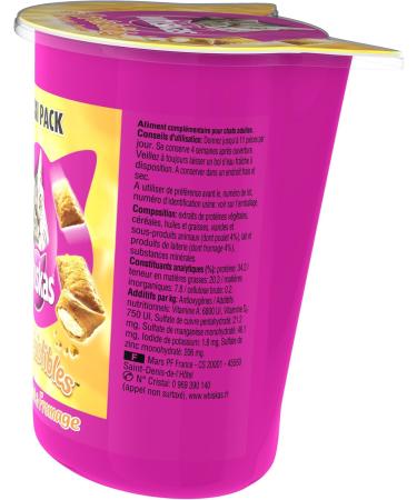 Buy WHISKAS Les Irr sistibles Chicken & Cheese Maxi Pack (105g x10) - Premium Cat Treats for Adult Cats - International Shipping Available - Buy Online on SooperMarket.com