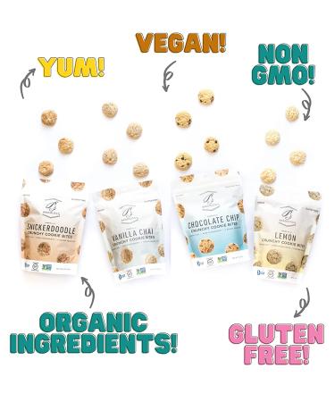 Bakeology Vegan Gluten-Free Mini Cookie Bites - Dairy-Free, Non-GMO, 0g Trans Fat (Variety Pack) - Buy Online on SooperMarket.com