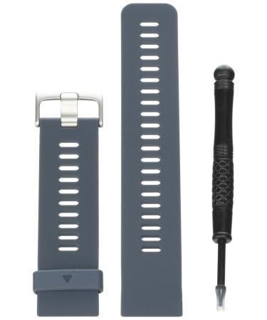 Garmin Approach S10 Replacement Watch Band, Granite Blue Silicone, (010-12795-00)