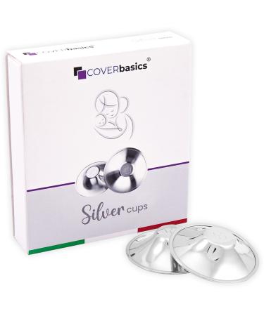 Cover Basics Silver Cups silver hut silver stall protects and calms down in wounds and sensitive nipples nickel -free (regular) unit size