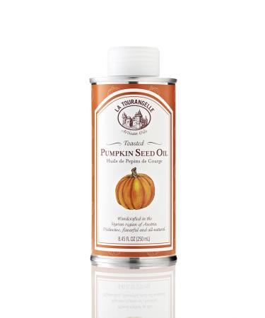 La Tourangelle, Toasted Pumpkin Seed Oil, 8.45 Fl Oz (Pack of 2) (Packaging may Vary)