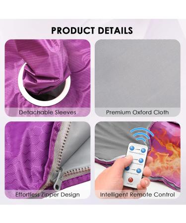 Buy HlieeeoSfcn Infrared Sauna Corner: 2-Zone Portable Heating Blanket with Remote Control | Professional Detox Therapy | International Shipping Available - Buy Online on SooperMarket.com