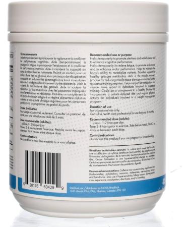 Nova Pharma Pre Workout Powder - Garcinia Cambogia - L Carnitine Supplement - Chromium Supplement - 40 Servings (Grapefruit) - Buy Online on SooperMarket.com