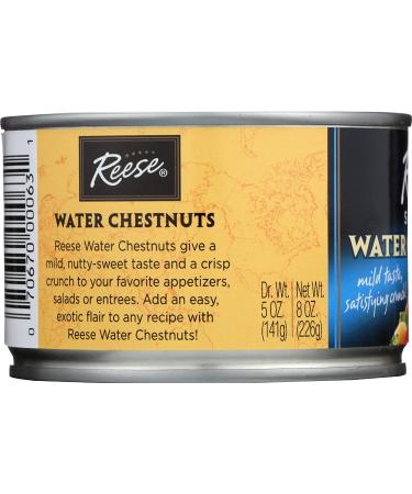 Reese Sliced Water Chestnuts 8 Oz 2 Pack - Premium Quality Ingredients - Buy Online on SooperMarket.com