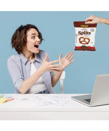 Original Splits Pretzels: Delicious Homestyle Baked Snack - Certified OU Kosher, Non-GMO, No Artificial Flavor - 2.12 Oz Bags (Pack of 24) - Buy Online on SooperMarket.com