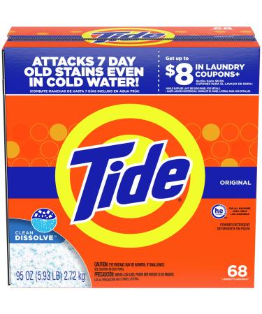 HE Laundry Detergent Original Scent Powder 95 oz Box