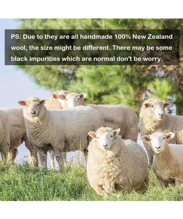 8PCS Wool Dryer Balls - Cute Animal Design 100% Natural New Zealand Wool Chemical-Free Reusable Anti-Static Laundry Solution - Buy Online on SooperMarket.com