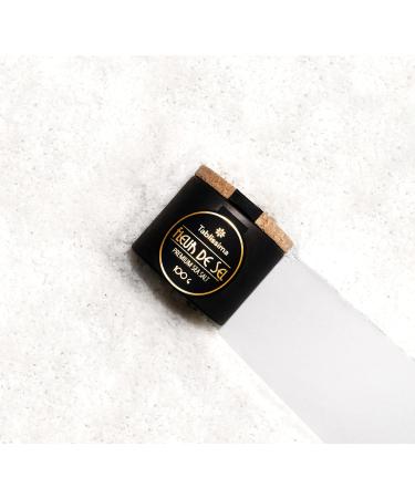 Fleur de Sel - Premium Sea salt from Guerande France - Flaky Sea Salt from the Celtic Sea - Salt Cork box - 3.5 Oz (100g) - Buy Online on SooperMarket.com