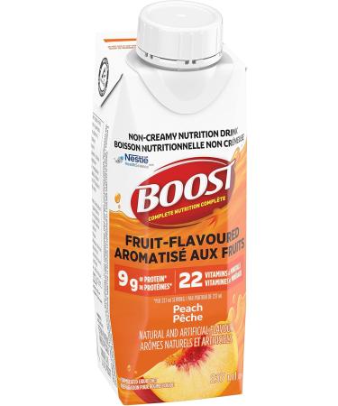 Boost Fruit Flavoured Drink Peach 237ml 24 count Peach Boost Fruit Flavoured Drink - Buy Online on SooperMarket.com