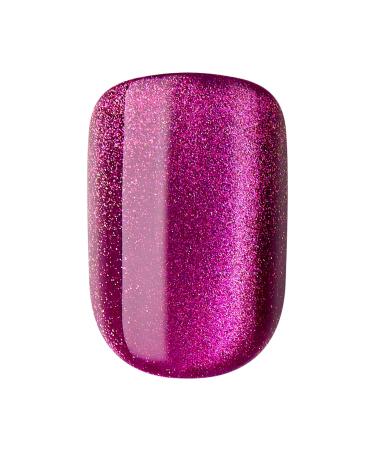 KISS imPRESS No Glue Press-On Nails - Dark Pink Squoval - 30 Nails Manicure Kit for Easy Home Nail Art - Buy Online on SooperMarket.com