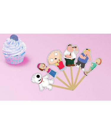 Seyal Stewe Griffin cupcake topper Seyal Stewe Griffin Cupcake Topper - Buy Online on SooperMarket.com