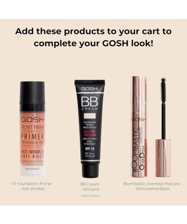 GOSH High Coverage Concealer 001 Porcelain - Vegan Dark Circle & Redness Cover - IFLUST Make-Up (1 Piece) - Buy Online on SooperMarket.com
