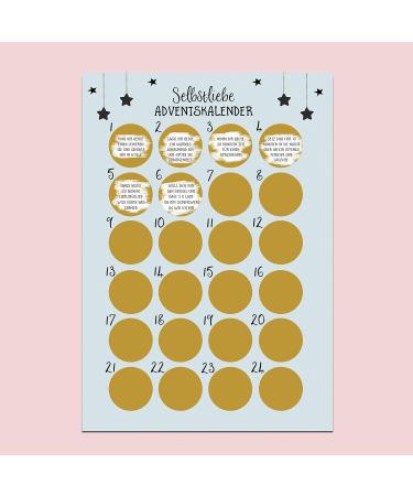 Nastami Self-Love Advent Calendar | A3 Christmas Countdown | International Shipping - Buy Online on SooperMarket.com