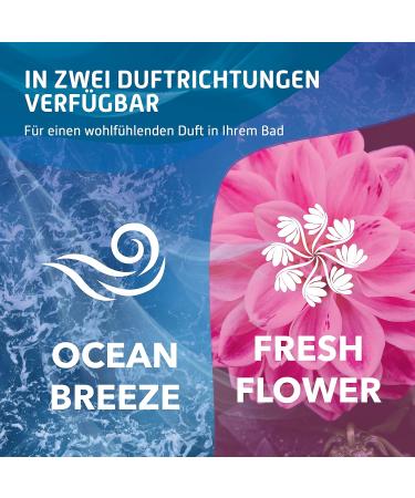 Bellaria Flower Breeze Fragrance Insert for Air Cube | Fresh & Floral Bathroom Toilet Odor Eliminator - Buy Online on SooperMarket.com