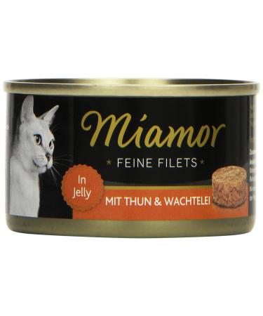 Miamor Fine Fillets Tuna & Quail Egg 24 x 100g