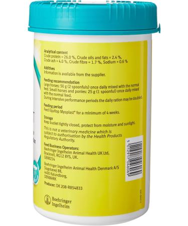 Boehringer-Ingelheim Equitop Myoplast 1.5 kg - Premium Protein Supplement for Horses - Unisex BIH0005 - Buy Online on SooperMarket.com