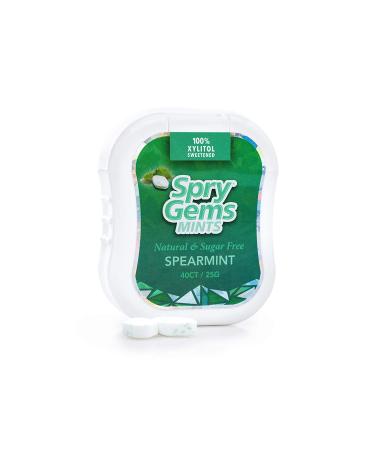 Xlear Spry Spearmint Gems Mints - 40 Count | Sugar-Free Freshness - Buy Online on SooperMarket.com