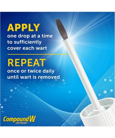 Compound W Wart Remover Extra-Strength Fast Acting Liquid Salicylic Acid - 10ml - For Treatment & Common/Plantar Wart Removal (Packaging May Vary) - Buy Online on SooperMarket.com