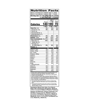 General Mills Cheerios Oat Cereal - 18 oz | Healthy Breakfast Choice - Buy Online on SooperMarket.com