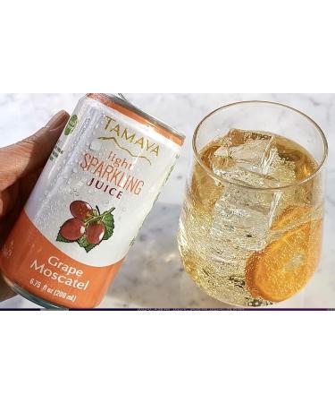 Pamper Your Taste Buds with Tamaya Light Sparkling Grape Juices Mix Discovery Case - 100% Natural NFC Fresh Pressed - No Sugar Added - Pack of 12 Mini Cans (6.75 Fl Oz) - Buy Online on SooperMarket.com