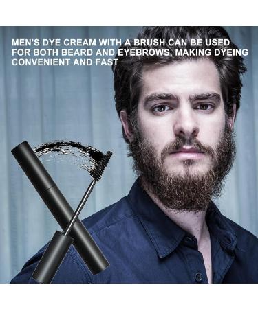 Buy Waterproof Eyebrow Color for Men - 0.3oz Eyebrow Tinting Pen - Durable & Wipe-Resistant Beard Dye in Cypress Black - Buy Online on SooperMarket.com