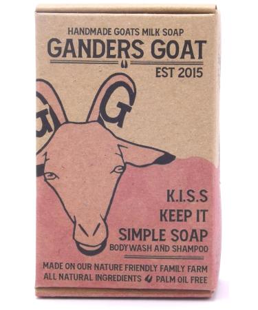 K.I.S.S. Keep It Simple Soap Unscented Goat Milk Soap 100g