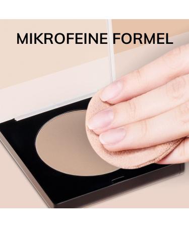 Manhattan Soft Compact Powder - Bright Matt Finish Chocolate Color 9 (9g) | Best International Shipping - Buy Online on SooperMarket.com
